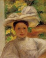 Young woman in a hat 1895